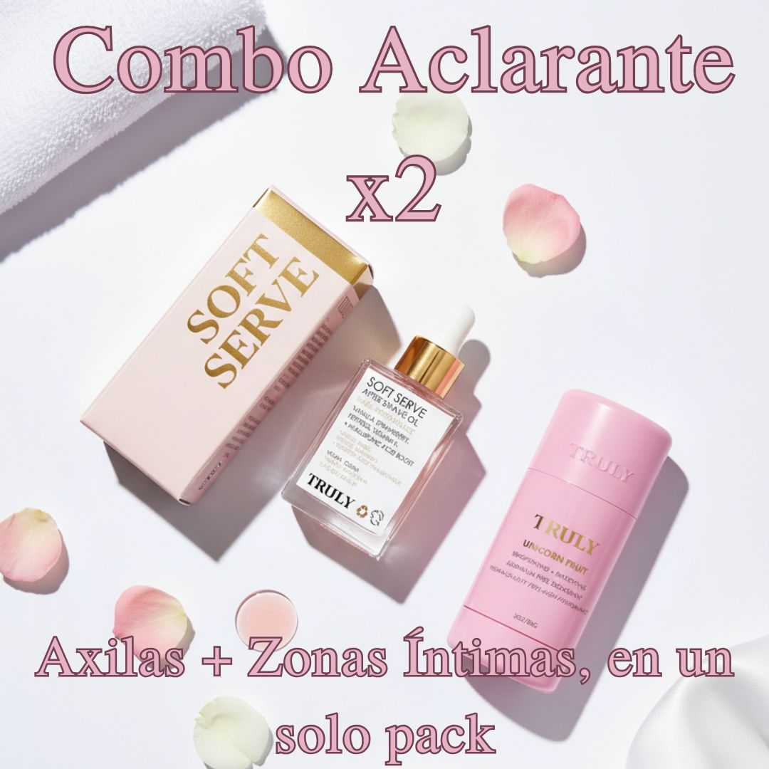 Combo Truly Aclarador de Axilas & Zona intima