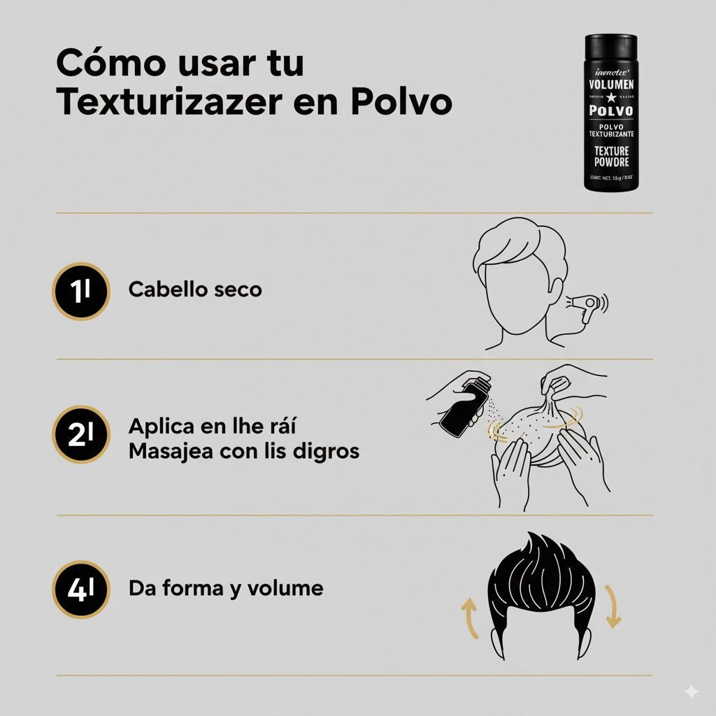 Polvo Texturizador de cabello - TodoBacano