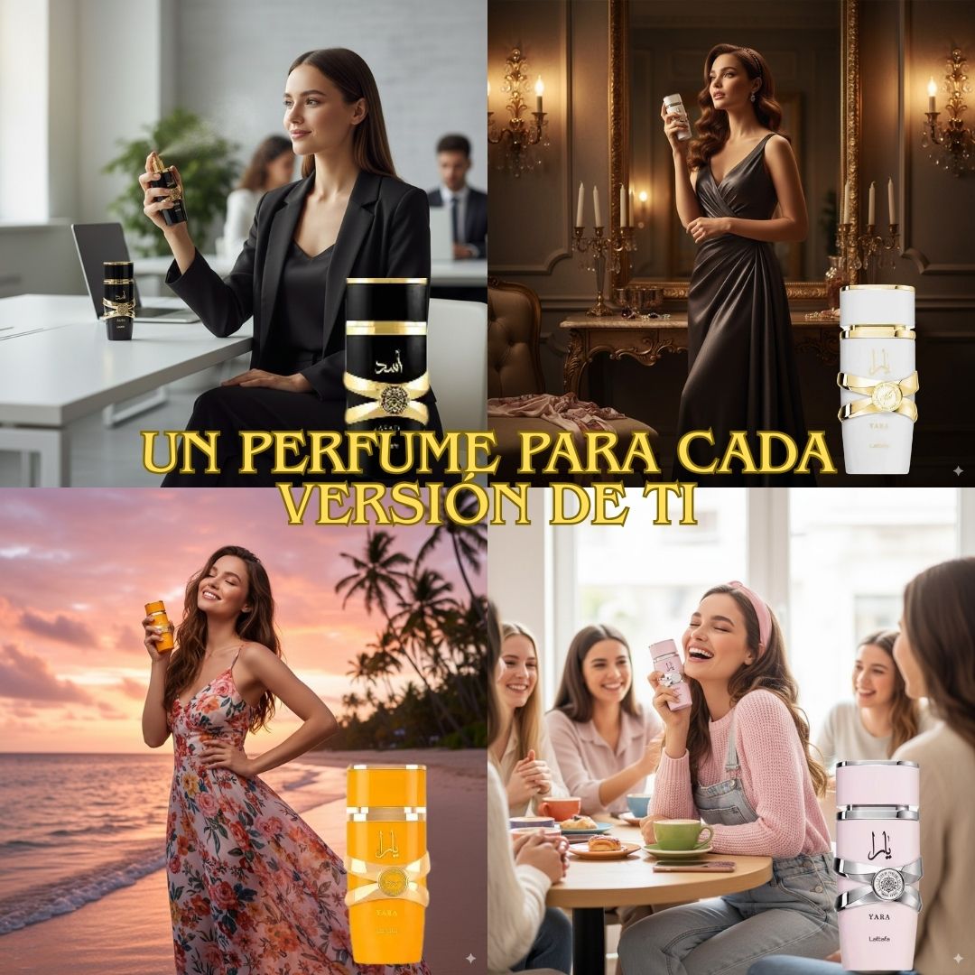 Perfumes Yara mini set x4 30 ML ORIGINALES
