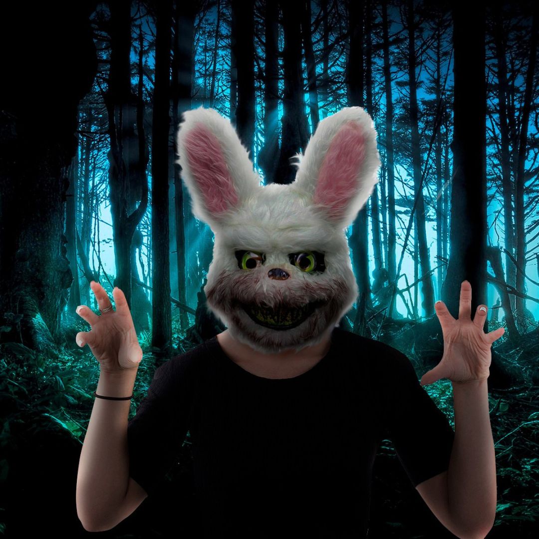 Mascara Terrorífica Conejo Purga Halloween - TodoBacano