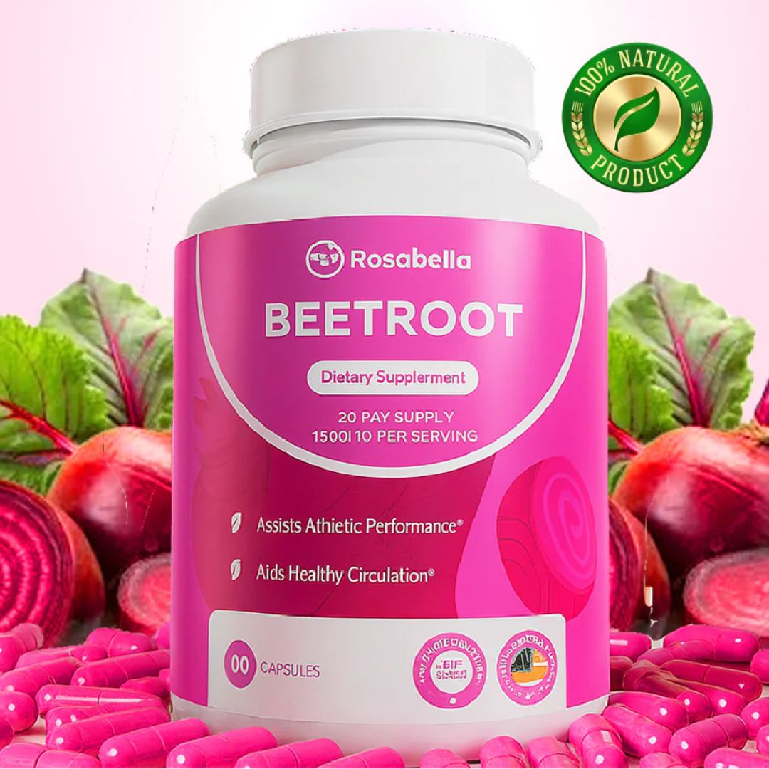 Beetroot Rosabella 60 Cápsulas - TodoBacano