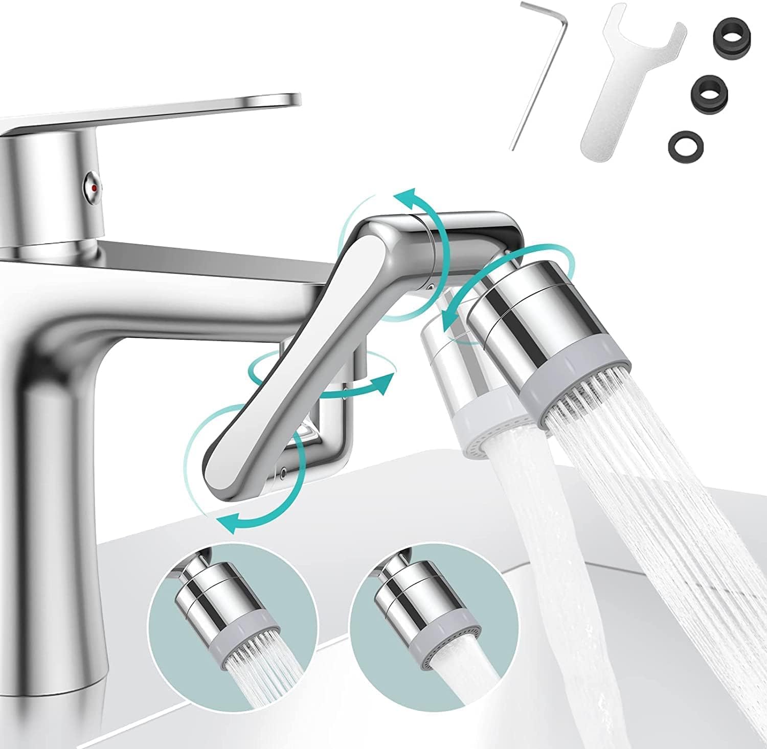 Combo Escurridor + Grifo Giratorio 1080° - TodoBacano