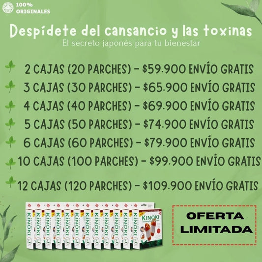 PARCHE PARA PIES X 10 UNIDADES - TodoBacano