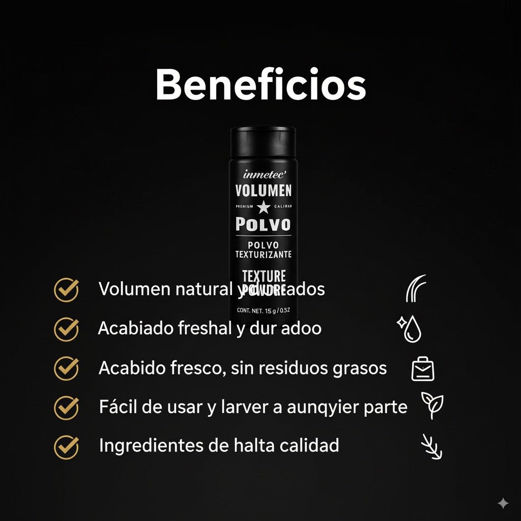 Polvo Texturizador de cabello - TodoBacano