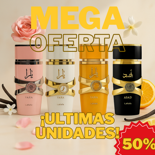 Perfumes Yara mini set x4 30 ML ORIGINALES