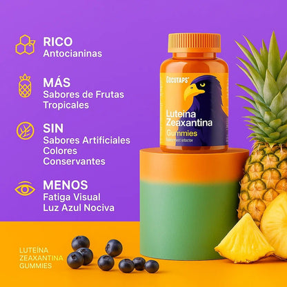 Gomitas de Luteina | Cuida tu Visión - TodoBacano