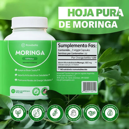 Moringa Rosabella fco por 60 capsulas - TodoBacano