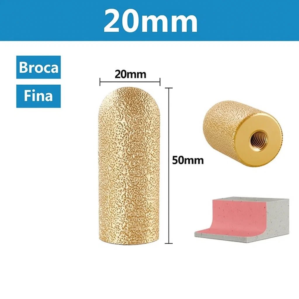 2 Broca de diamante en forma de dedo - TodoBacano