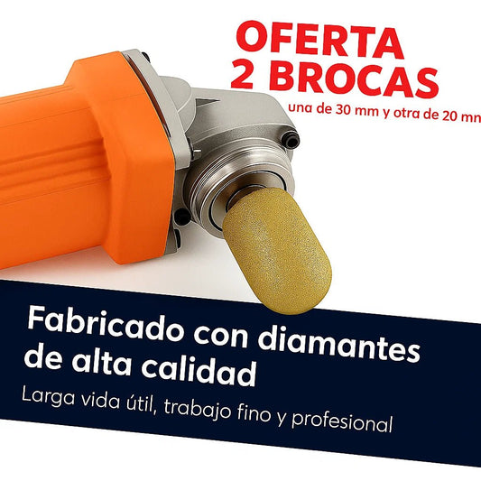 2 Broca de diamante en forma de dedo - TodoBacano